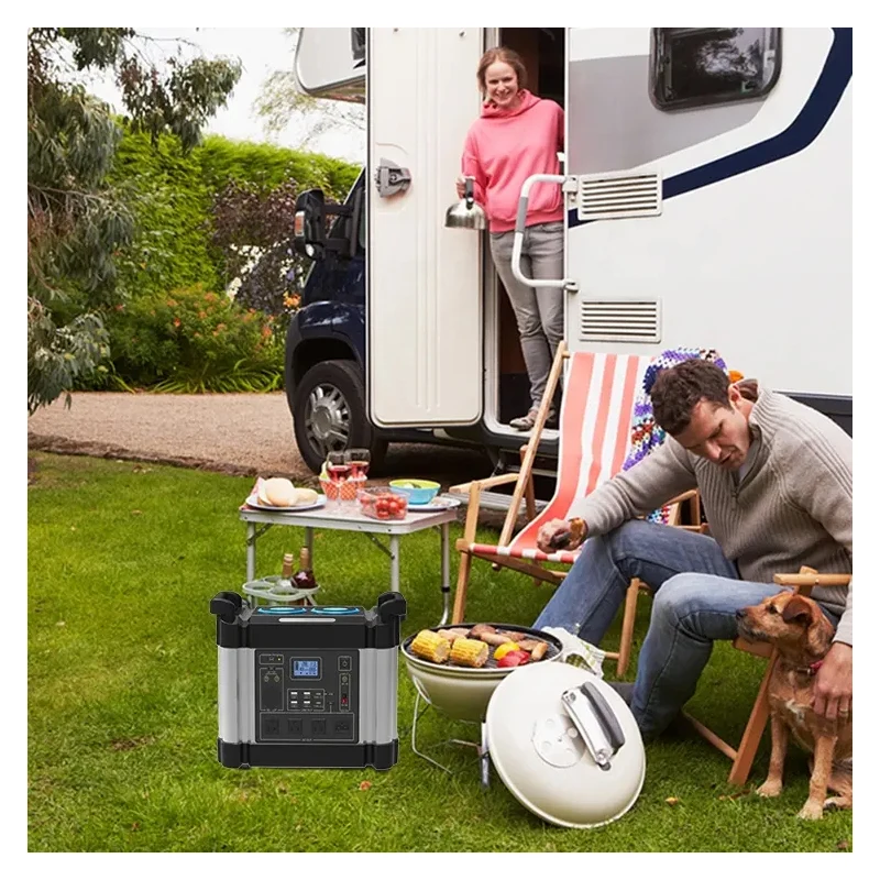 Hot Selling Gas Generator 2000 Camping 500w Big Capacity Charging Portable Power Station