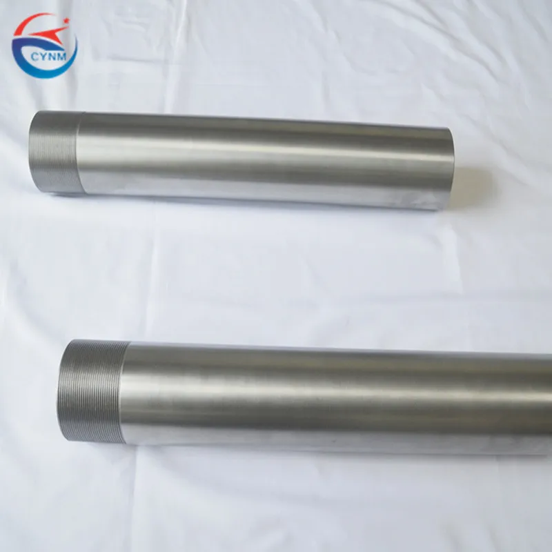 refractory metal custom made heat resistant parts molybdenum glass melting electrodes
