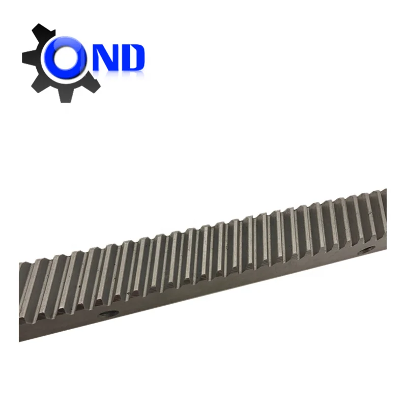 
DIN7 CNC machine 1045 steel module 1.5 helical gear rack in stock 