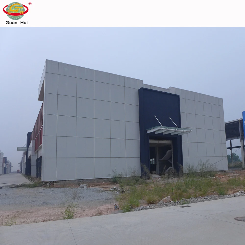 
Heavy duty prefabricated school building warehouse 