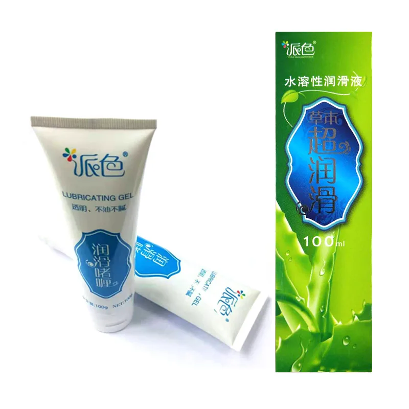 Lubricant for anal sex made of silicone