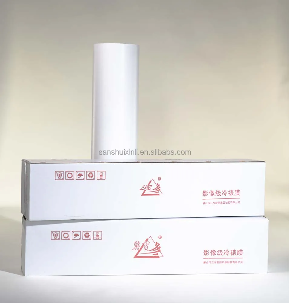 Hot Transparent Holographic Lamination Film Roll Laser Cold Lamination Film