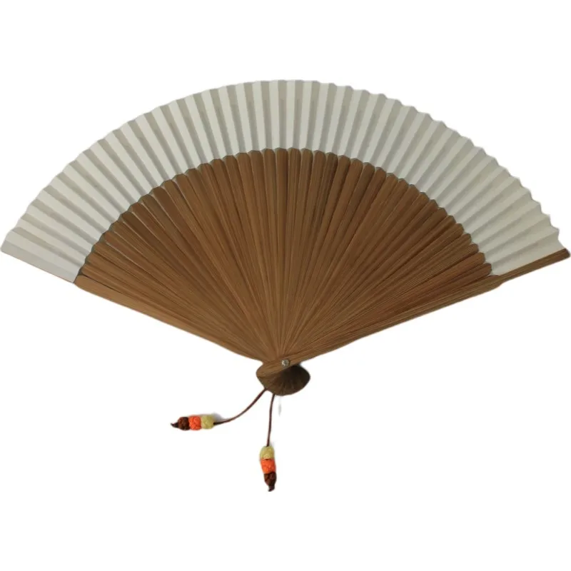 2022 Hot Selling Handmade Mini Bamboo Folding Hand Fan Paper Fans Custom Fan Decor