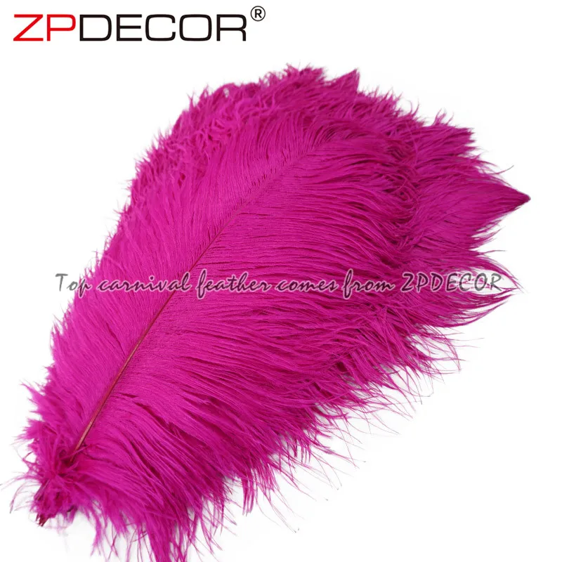 ZPDECOR Factory Wholesale Stock 12 Colors 45-50cm Dyed Ostrich Feathers Cheap for Sell