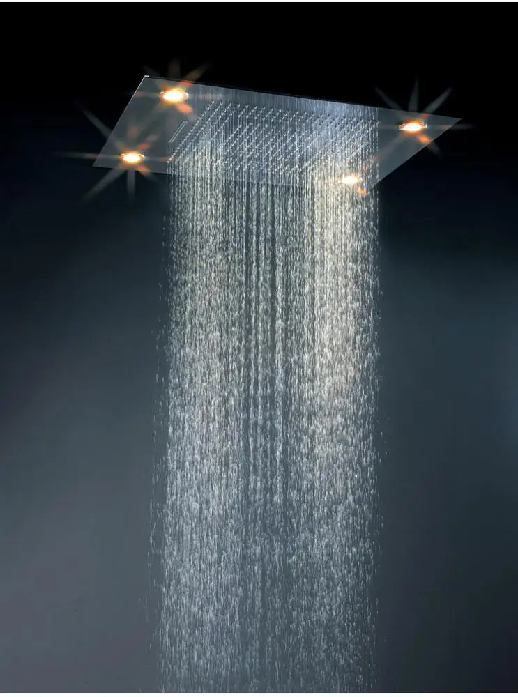 
kaiping CUPC Big Rain,Waterfall, 4 function shower Bathroom Thermostatic Shower Set / Multifunction Concealed Shower 