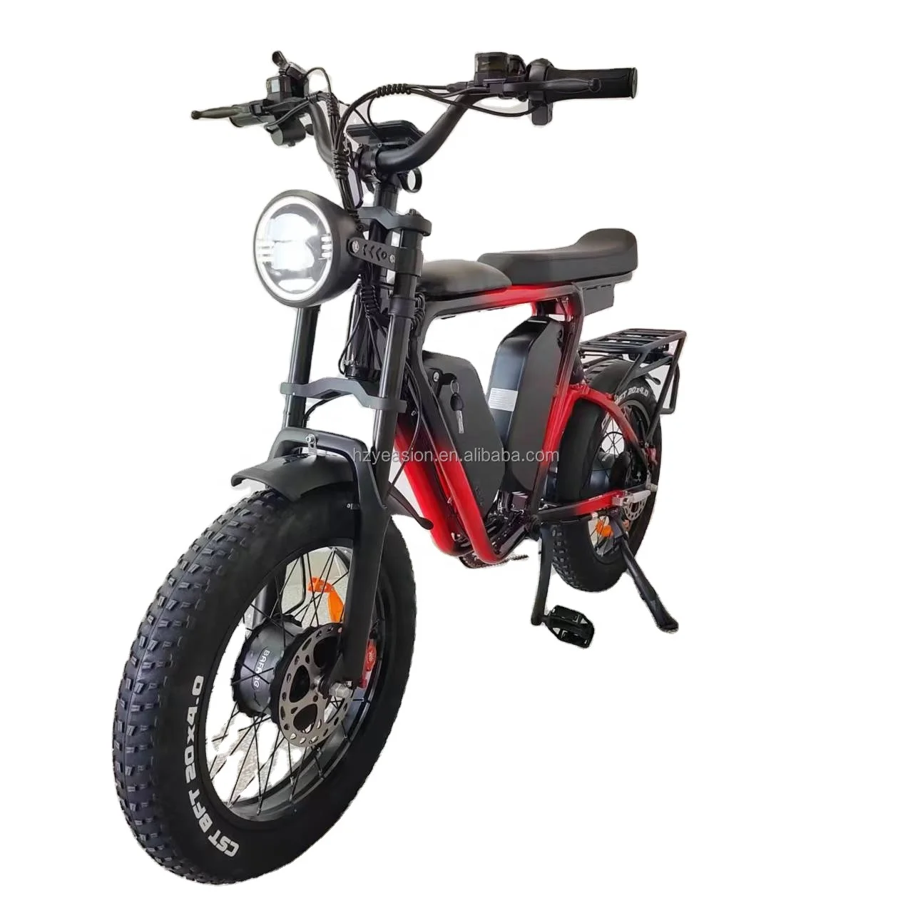 electric bike dual motor dual lithium battery 2000 watt full suspension fat tire mountain bicycle electric hybrid bike for man