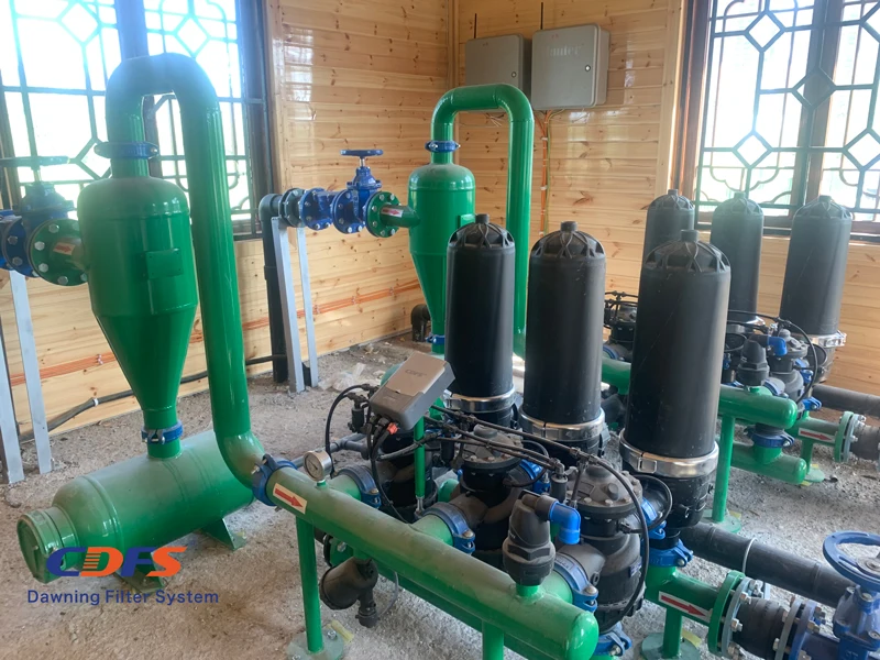 2 inch 20M3/H  hydro cyclone water filter for irrigation