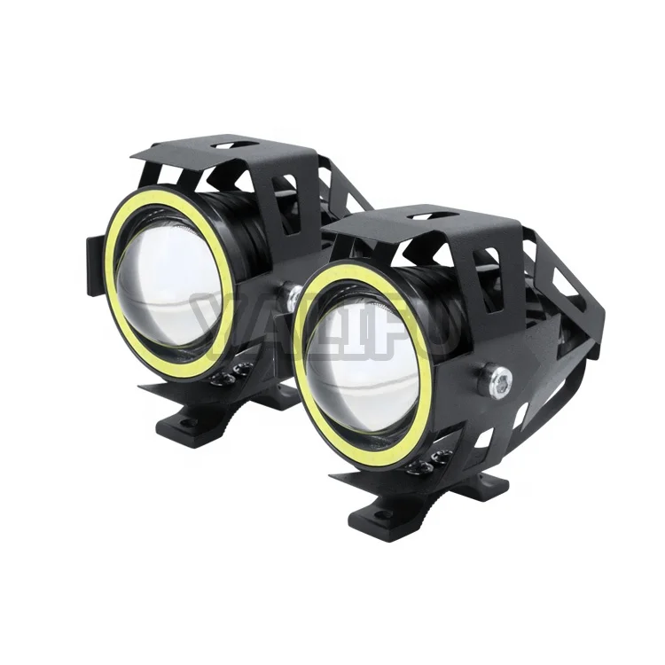 2020 Waterproof Motorcycle Headlight hight Power 10W U7 6000k LED fog light for motorcycle lighting system