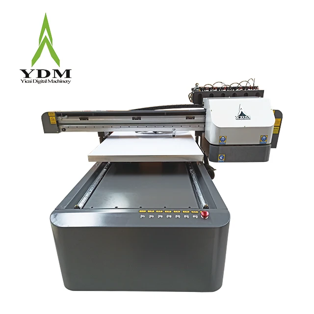 Machine 6090 Flatbed A1 uv printer for Gift Box Packing Bag Carton Printing