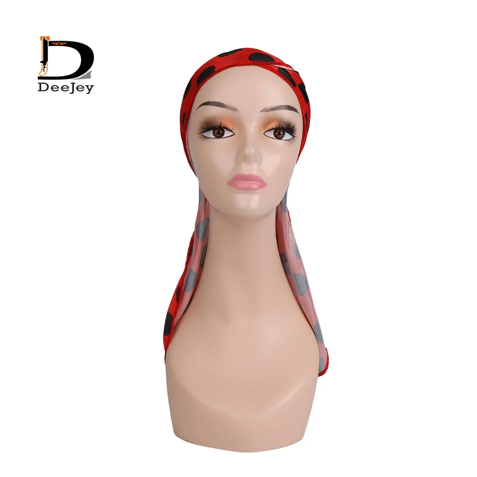 Custom Design Durags Fashionable Unisex Polyester Durag for Men