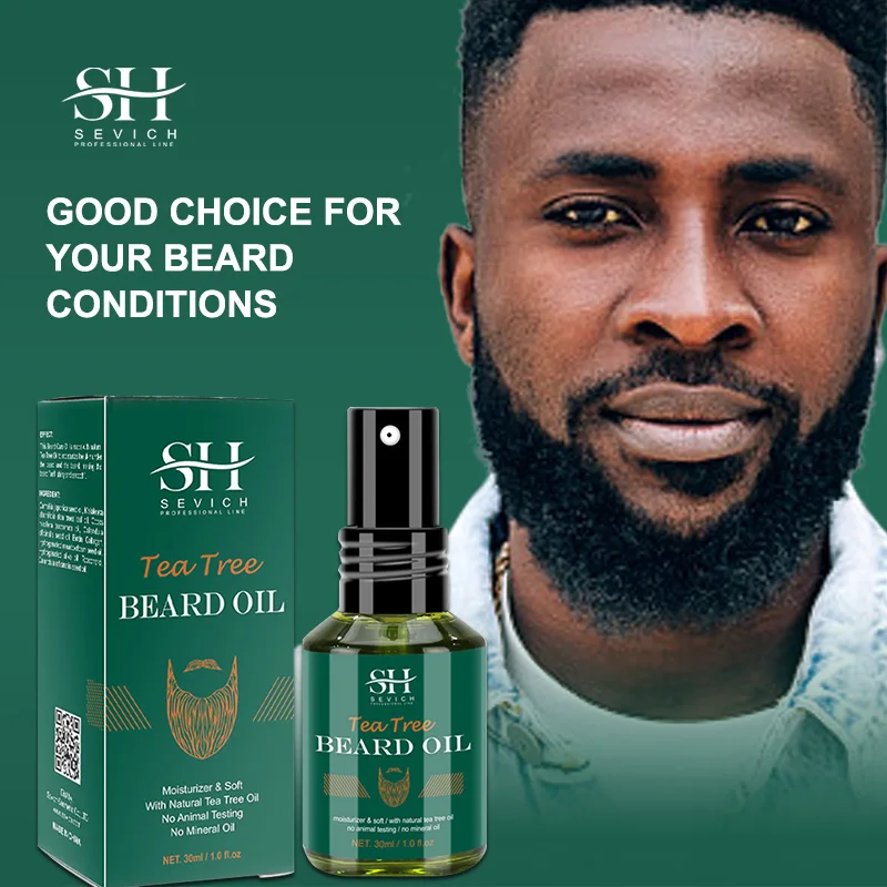 Private Label Beard Care Natural Ingredient Beard Kit For Men Grooming Care Beard Growth Oil For Men