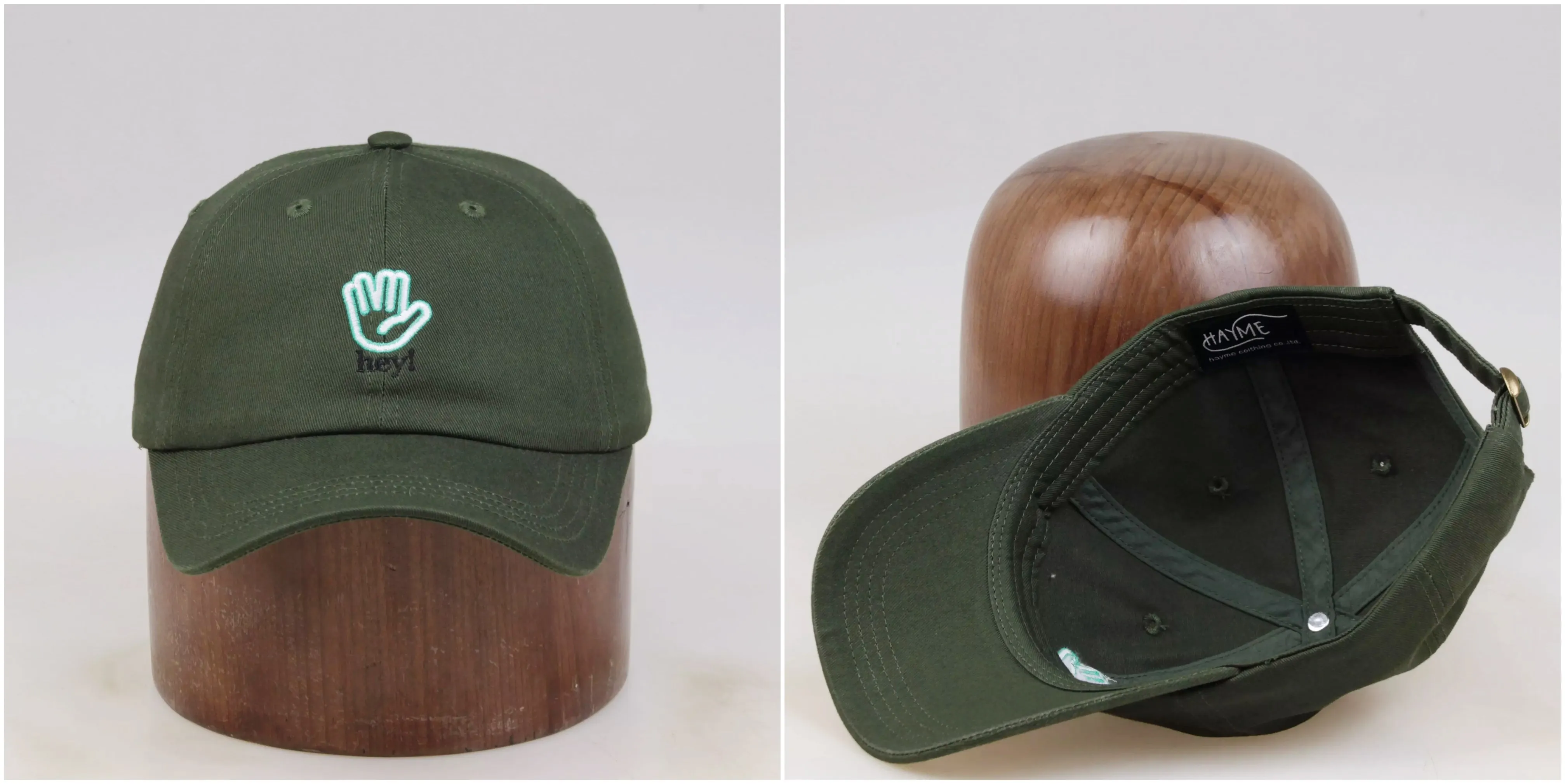 Green cotton dad cap.jpg