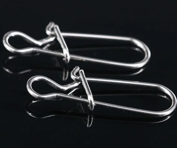 Lure enhanced pin stainless steel strong connector hook connection ring sea fishing gear small accessories fishing supplies