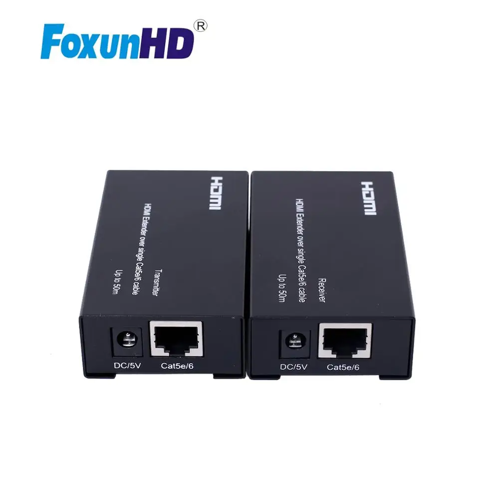 HD 1080p HDMI Extender Support EDID Copy Function, 3D Displaying, Transmit 50m Without Signal Loss