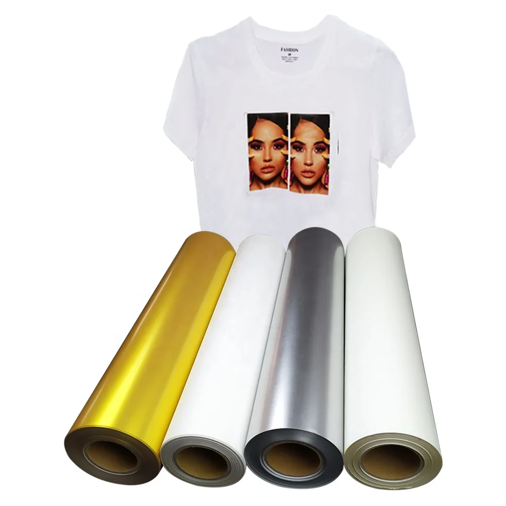 Renlitong high quality DIY Pu Korea Quality Vinyl PU Printable Vinyl For t shirt design