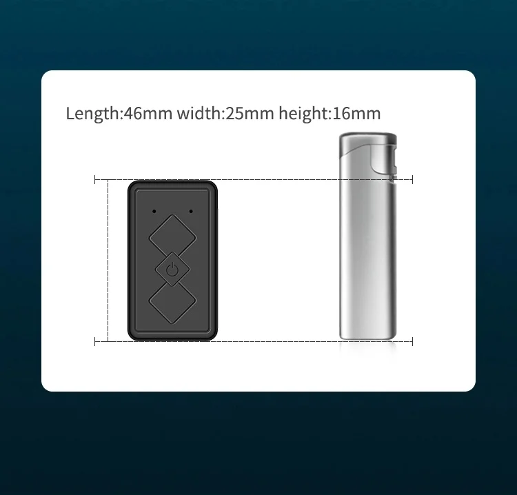 Cellphone App Remote Controlled Wireless Personal Luggage Anti Lost Smart Tracking Device Locator Tracker without sim card