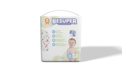 besuper 100% Quality Assurance Africa/Europe Baby Diapers Disposable Cotton Diaper Training Pants