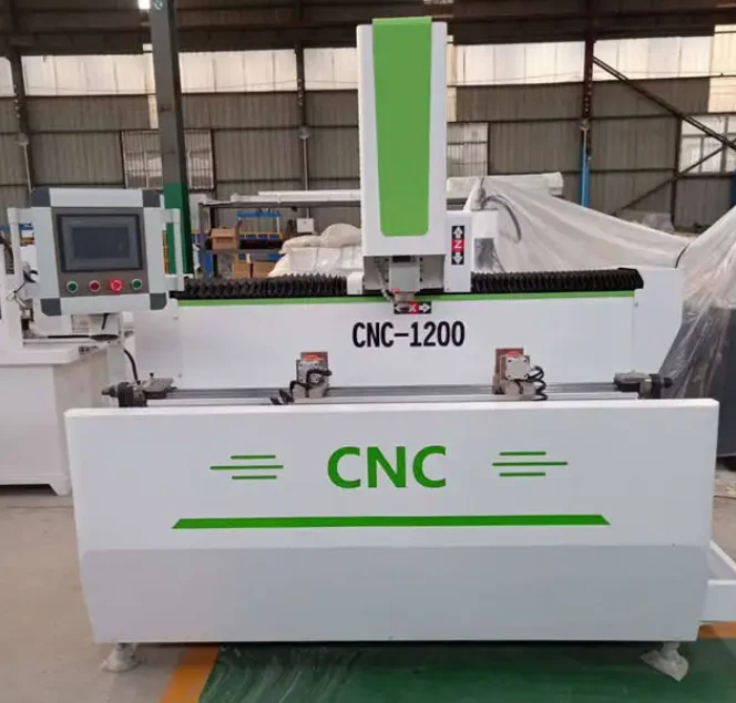 GD-1200 1600 CNC Windows and Door Making Door Lock Hole Drilling Machine Aluminum Profile PVC CNC Metal Drilling Milling Machine