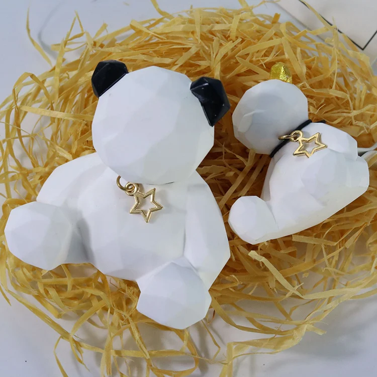 Scented Ceramic bear Shaped Aroma Diffuser Car decoration air freshener aroma scented gypsum scented clay