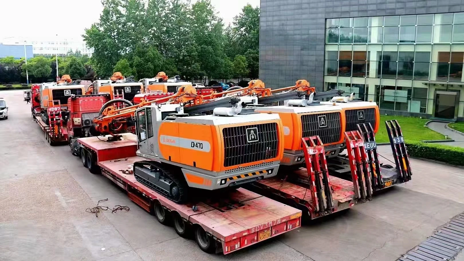 Чжигао ZEGA d480a бутового камня рудная буровая машина, пробивая машина для открытого пит-пескоструйной обработки DTH золото шахтная буровая установка