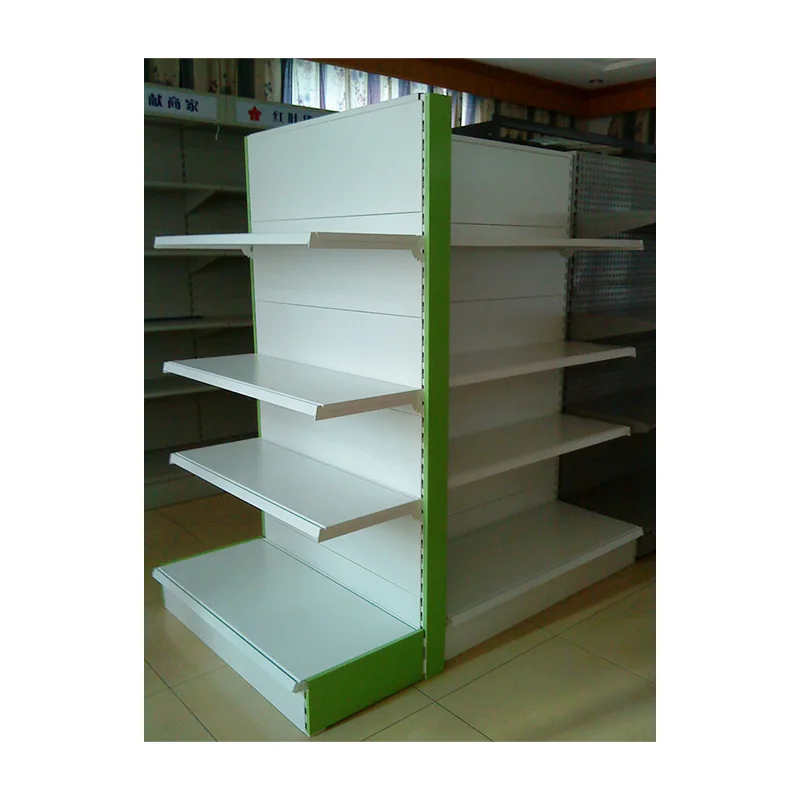 Customized Market Display Shelves Standard Metal Gondola Shelf