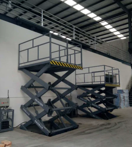 1 тонна 2 м Электрический материал подъемник гидравлические ножницы материал подъемники