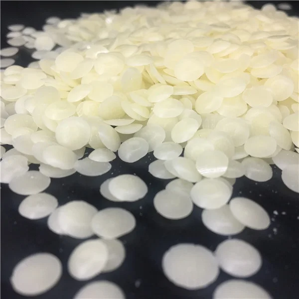 Highly Refined Cosmetic Grade Natural Rice Bran Wax (RBW) Pastilles