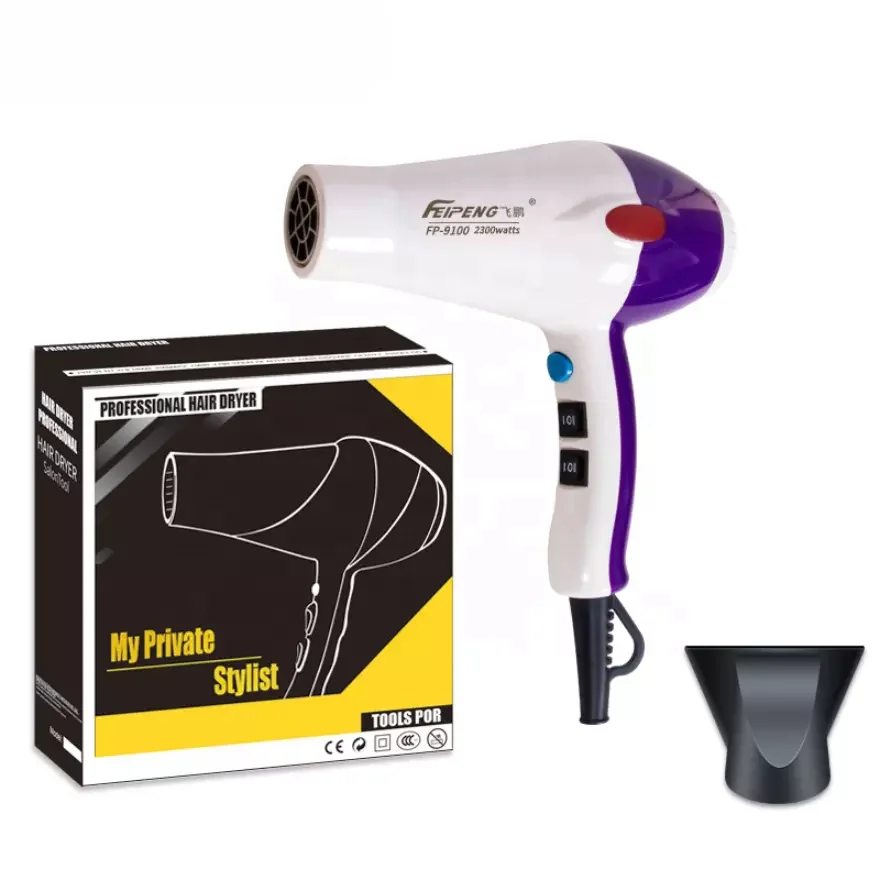2021 manufacturer direct low-noise handheld hair dryer with overheat protection