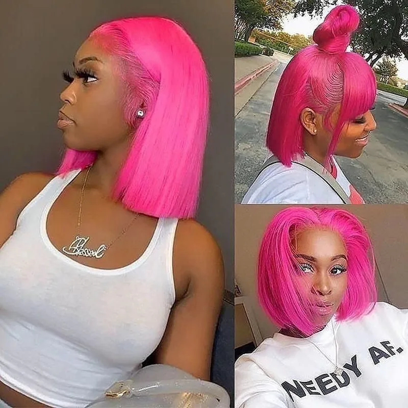 Pink bob