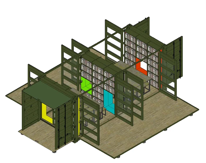Hyundai 20 foot modular house prefabricated container office
