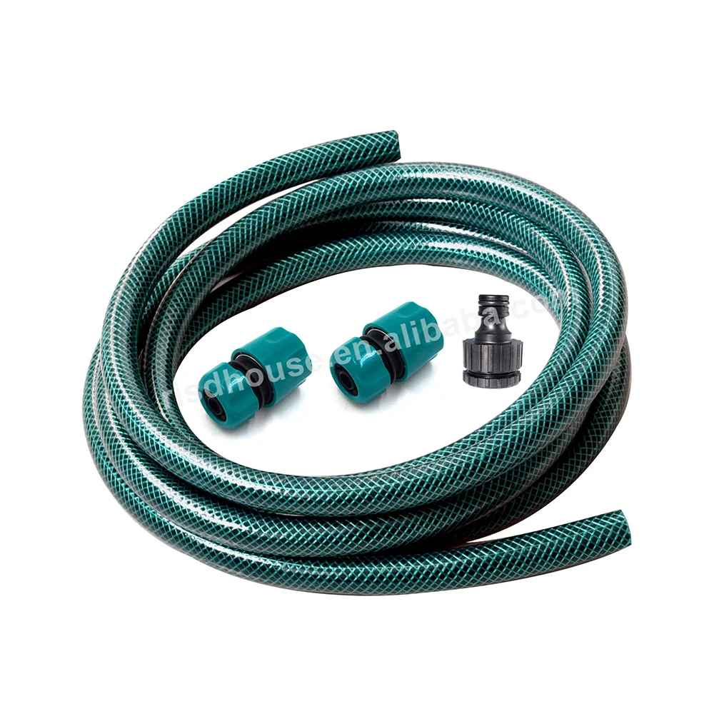 Customized Design High Quality 3Layer PVC Water Hose Pipes Non Braided Garden Hose Irrigation Hose