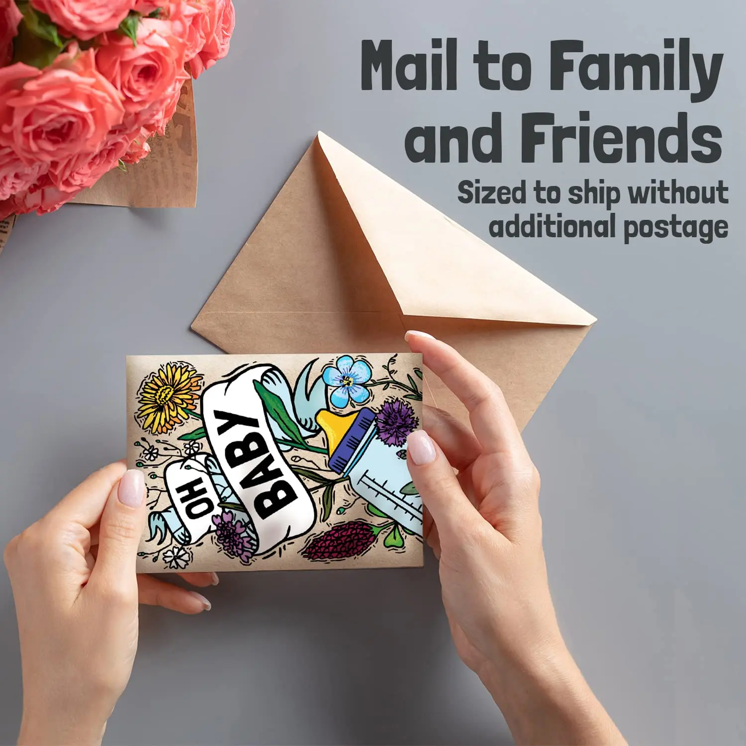 High Quality Oh Baby Wildflower Favors for Any Baby Shower