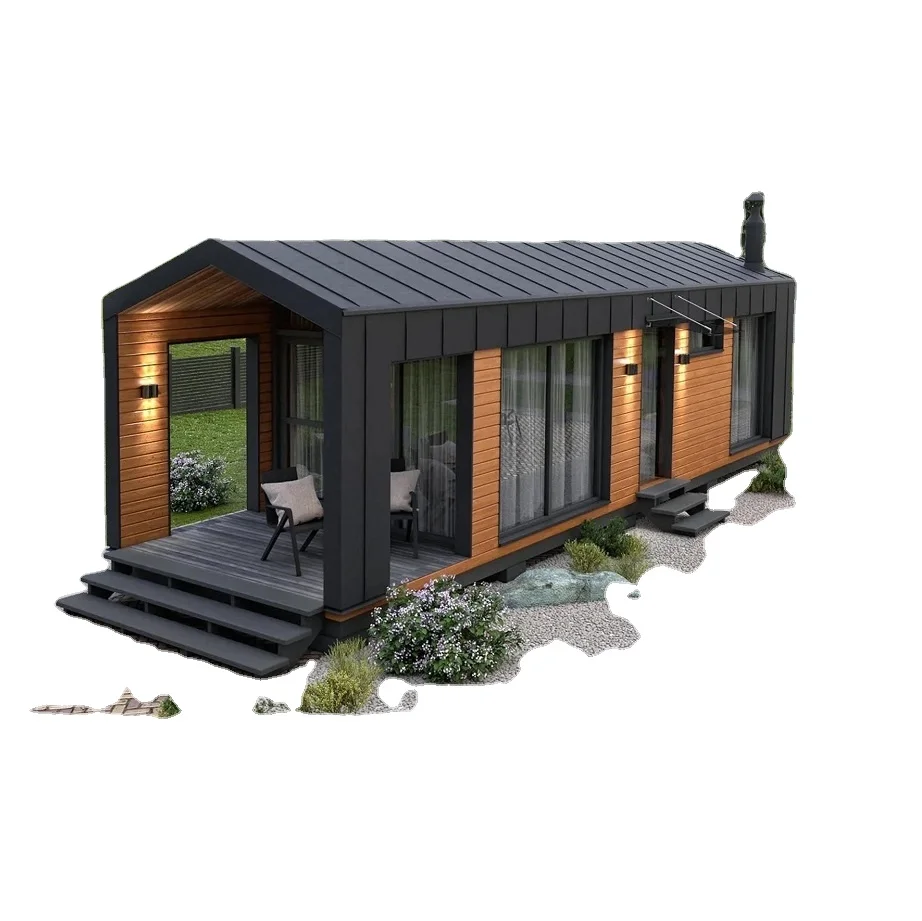 prefabricated wooden building house beautiful cottage for Prefab House