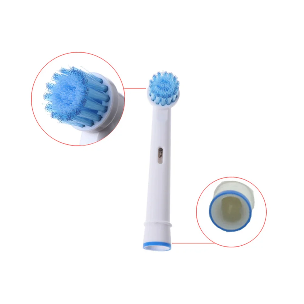 4 *Universal Electric Replacement Toothbrush Heads For B Oral Electric Tooth Brush Hygiene Care Clean EB-17S electric toothbrush