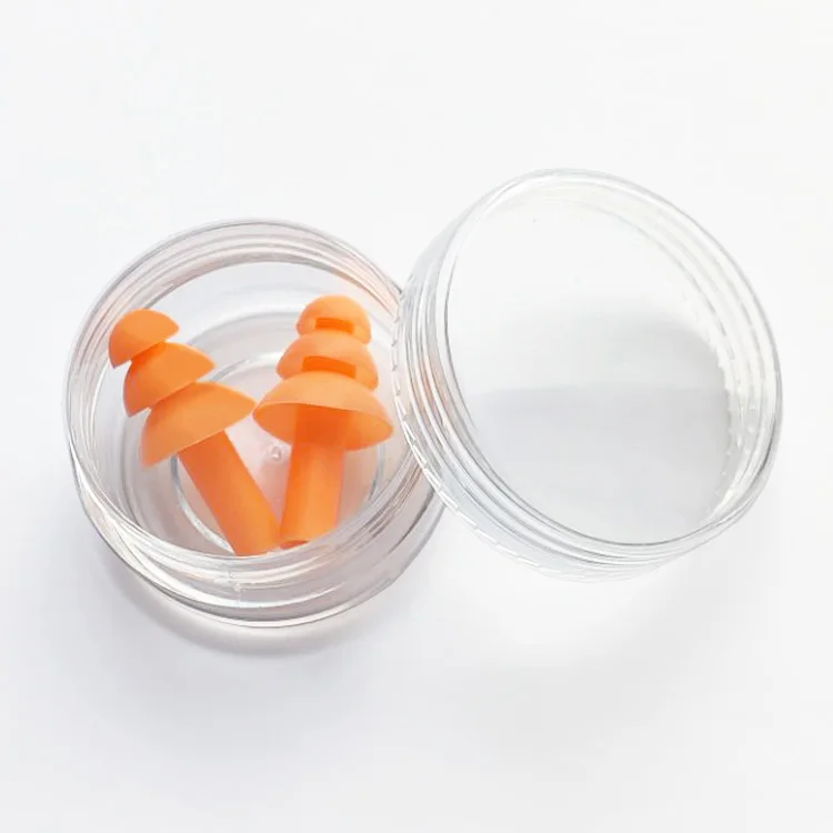 Noise Cancelling Ear Plugs Reusable Soft Silicone Earplugs