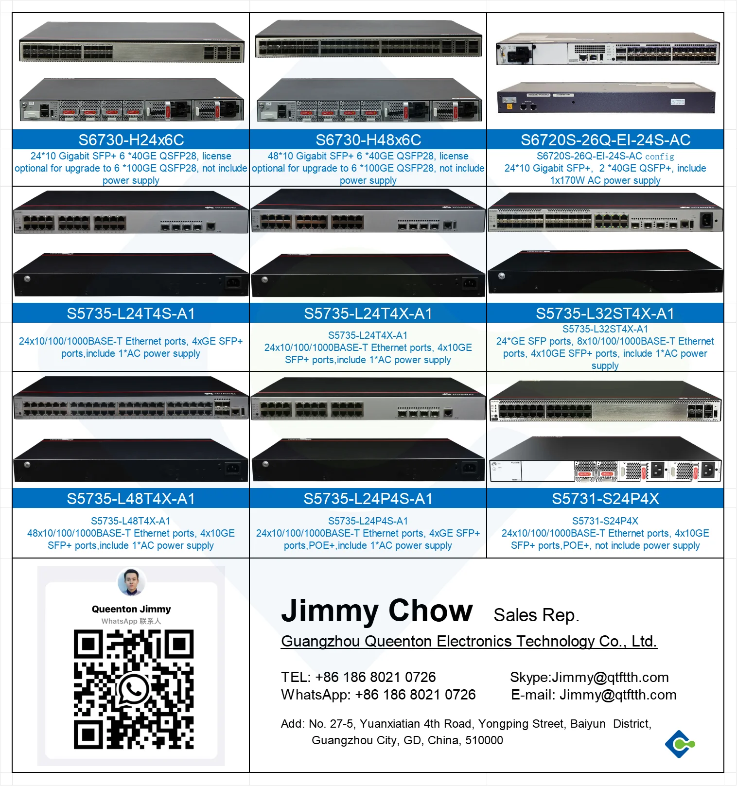 Original new s5731-s48t4xc-a S5700 Series network switch 48 port poe 4*10GE L3 optical ports core switch s5700-52p-li-ac