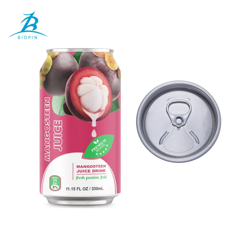 Empty printed metal aluminum can 330ml standard cans with 202#SOT lid for soda energy drink beverage beer packaging