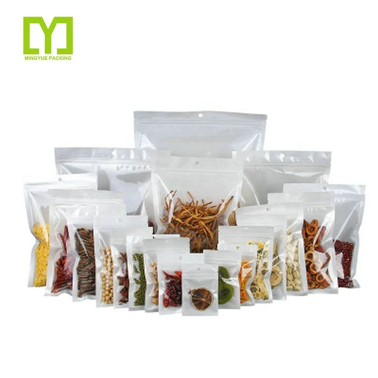 High Quality Laminated Mobile Phone Accessories Bag Ziplock Phone Case Packaging Hole Free Shipping Gifts Food Candies Made PET