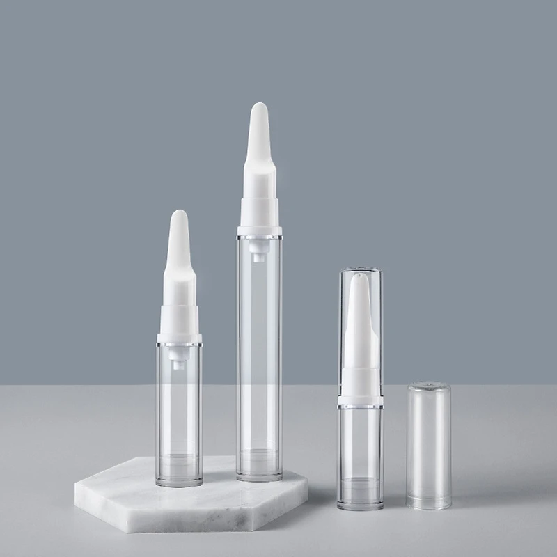 
5ml 10ml 12ml 15ml Plastic Eye Cream Bottle AS Emulsion Cosmetic Cream Airless Bottles In Stock 