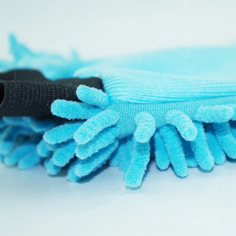 
Top Quality Super Water Absorbent Microfiber Chenille Car Wash Mitt 