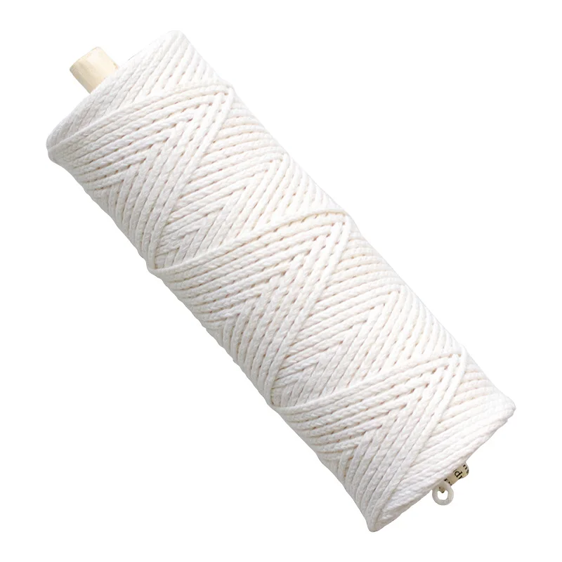 Woven candle lamp wick degreasing cotton line smokeless environmental protection material diy aromatherapy candle wax core