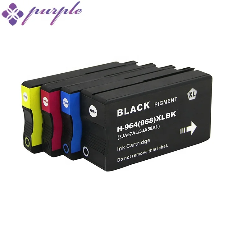 964 968 XL 964XL 968XL Color Remanufactured Inkjet Ink cartridge for OfficeJet Pro 9010 9012 964XL printer