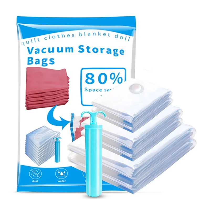 Hot Sale Space Saver Set Vacuum Storage Bags storage vacuum bag high quality clear mattress vacuum storage bags