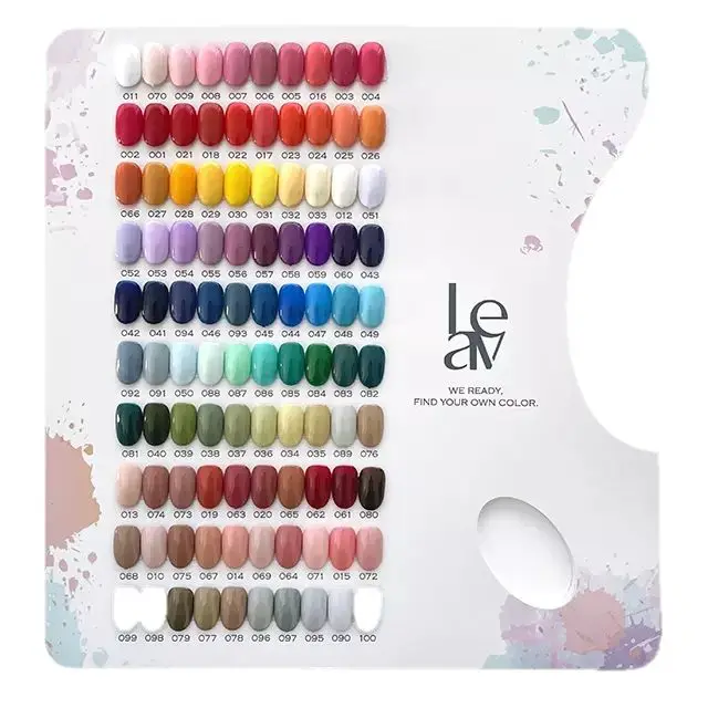 Korean High Quality Best Selling Good Price Private Label Nail Art Waterproof Non-toxic Gel Nail Polish Sticker