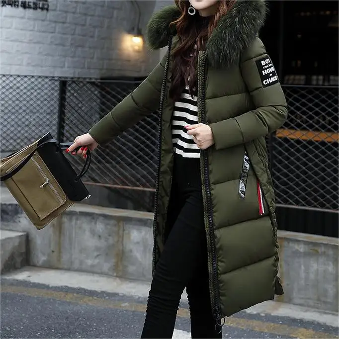 2024 winter black zipper faux fur hoddies warm fluffy winter jacket coats for women long coat mid lengths