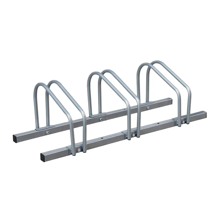Pioneer hot sale garage bicycle parking stand 3 space standing bike rack storage system for bike rack
