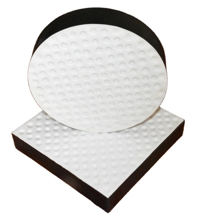 Best Circular and rectangular rubber bearing pads are used for Bridges