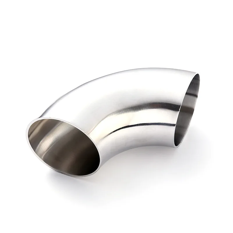 SUS304 316 Stainless Steel Butt-Weld Fittings Bw Lr Long Radius 90 Degree Sch10s Sch40s Seamless Ss Elbow