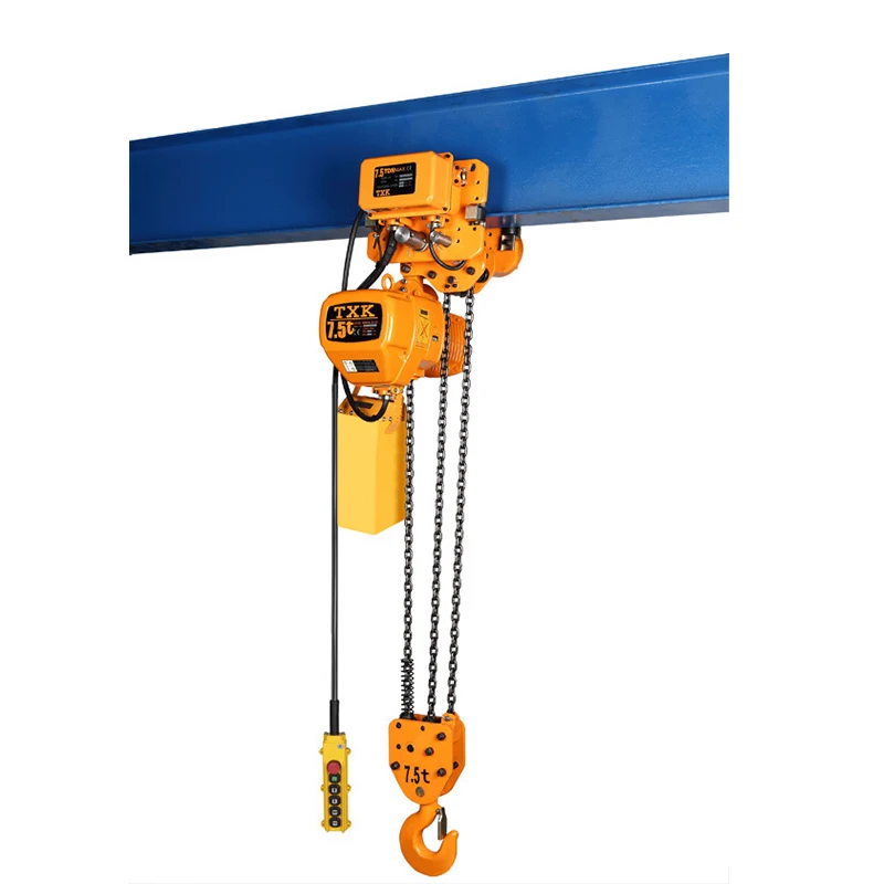 Однофазный Электрический моторизованный подъемник для мостовых кранов TXK 7 5