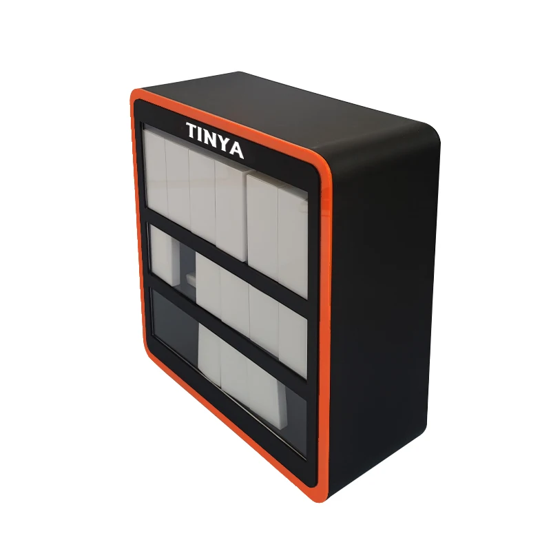 supermarket counter display smoke shop cigarette glass case with lock 3 tiers mini sneakers keychain acrylic display case